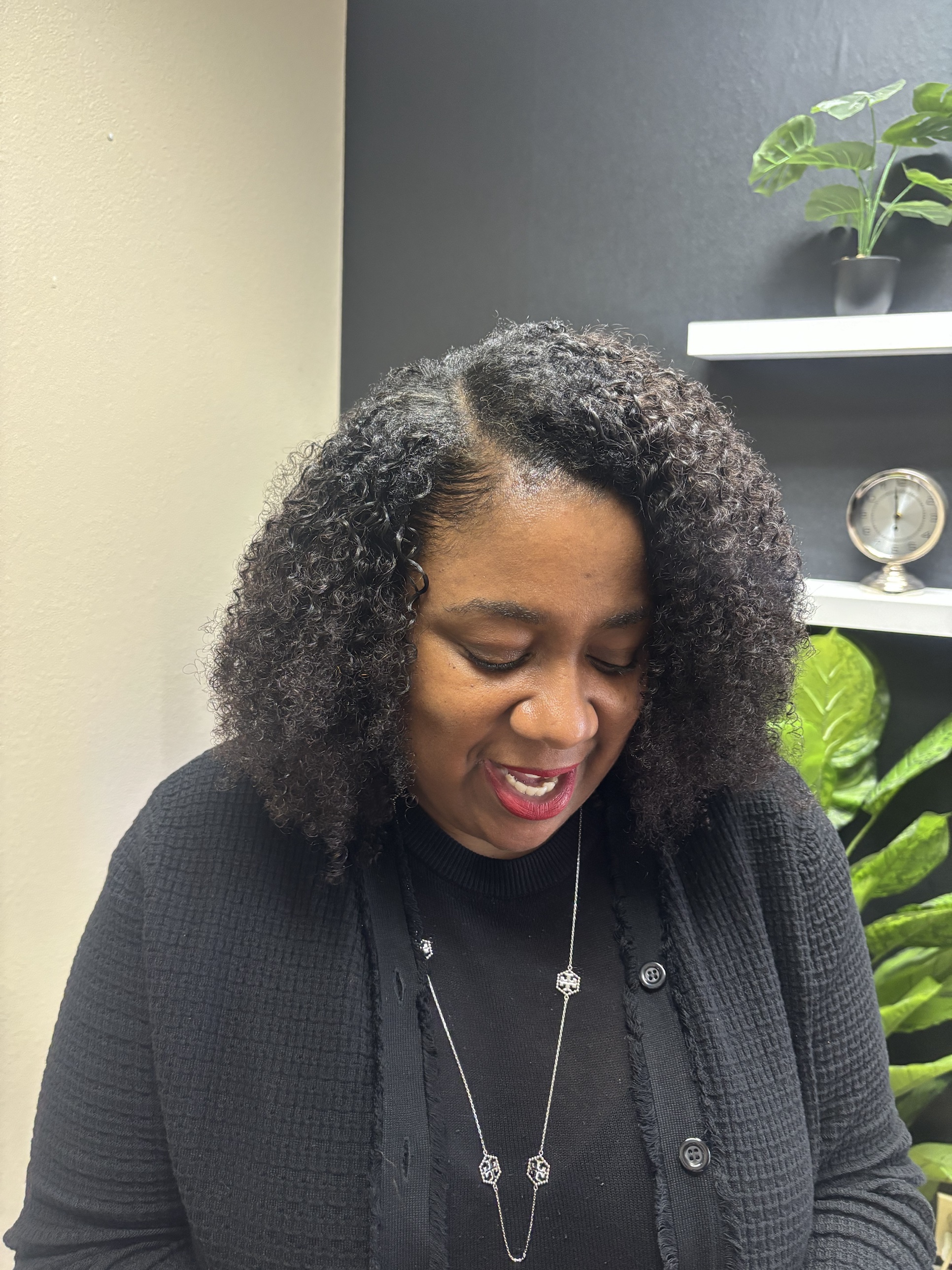 Defined natural curls