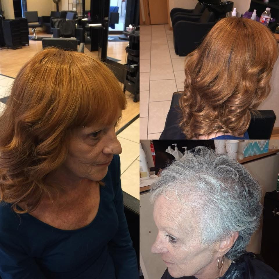 Gray coverage transformed into warm copper waves